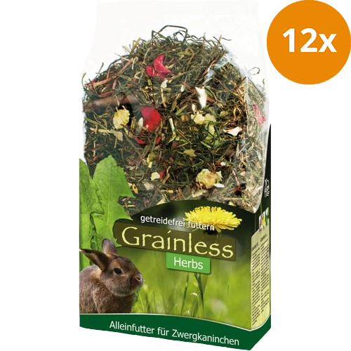 JR FARM Grainless Herbs Zwergkaninchen 400 g