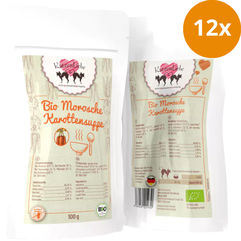Katzenliebe Bio-Morosche KarottenSuppe PB 100 g