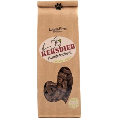 KEKSDIEB Hundeleckerli Lamm Fitis getreidefrei 125 g