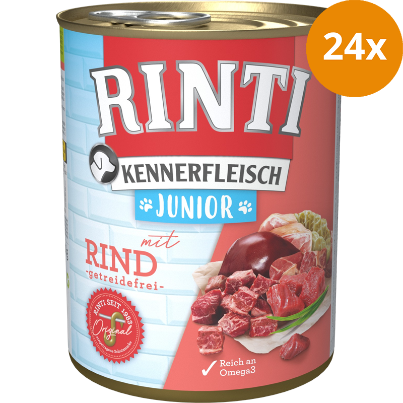 Rinti Kennerfleisch Junior Rind 800 g