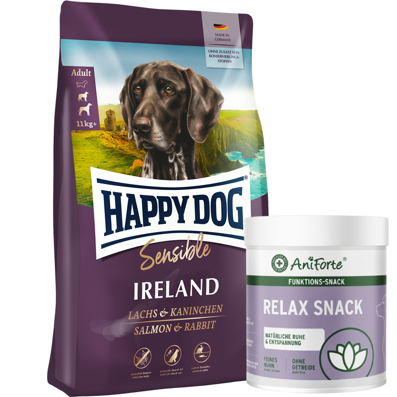 Kombipaket Happy Dog Sensible Ireland "Entspannung"
