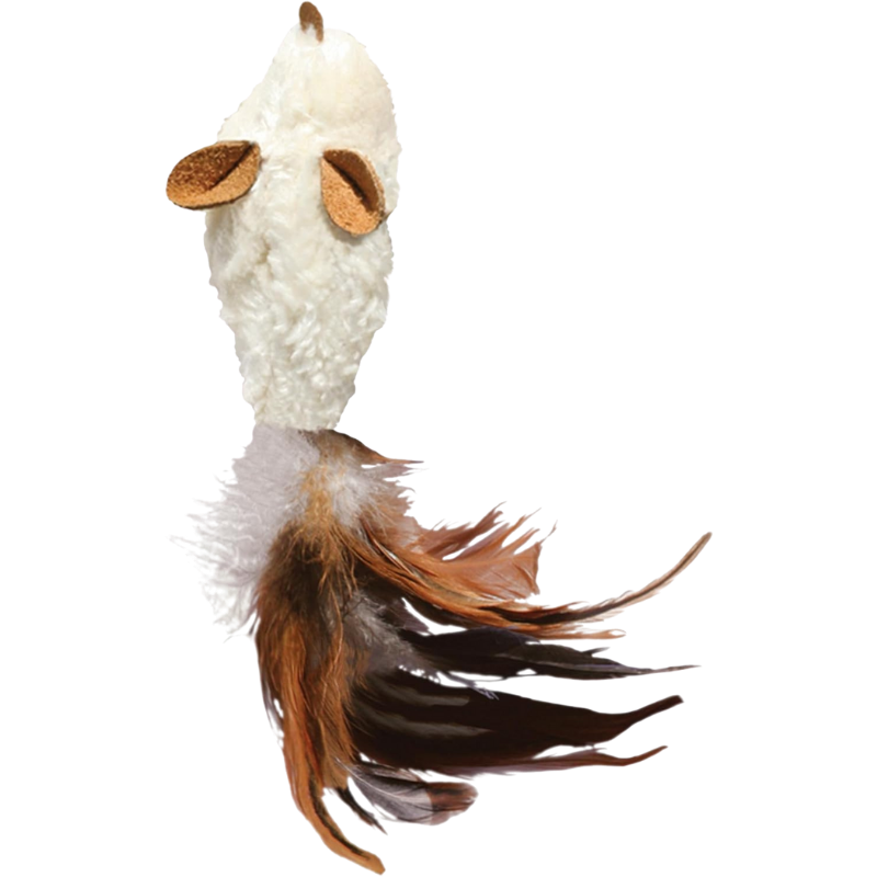 KONG Cat Refillables Feather Mouse