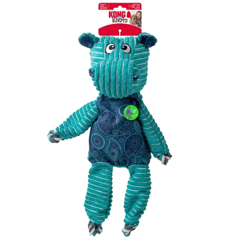 KONG Floppy Knots Hippo Jumbo