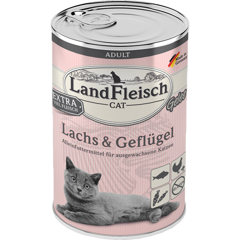 LandFleisch Gelee Lachs & Geflügel 400 g