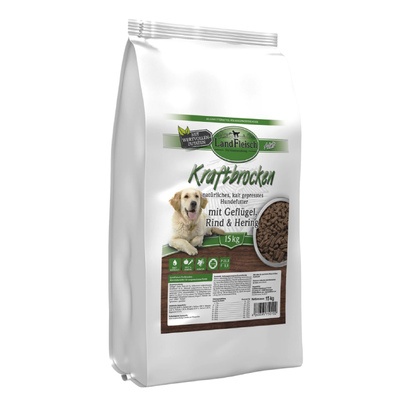 LandFleisch Dog Kraftbrocken