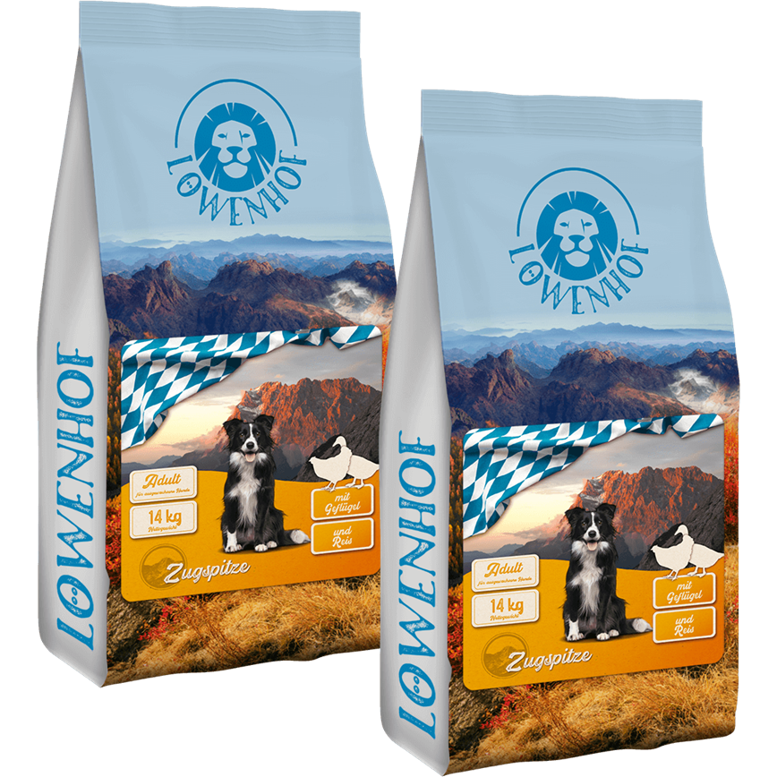 Löwenhof Adult Zugspitze (mit Geflügel und Reis)