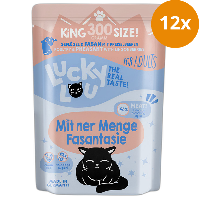 Lucky Lou PB Lifestage Adult Geflügel + Fasan 300 g