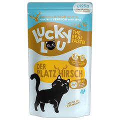 Lucky Lou PB Lifestage Adult Geflügel + Hirsch 125 g