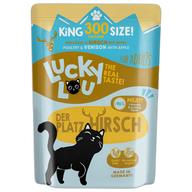 Lucky Lou PB Lifestage Adult Geflügel + Hirsch 300 g
