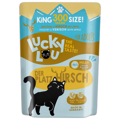 Lucky Lou PB Lifestage Adult Geflügel + Hirsch 300 g