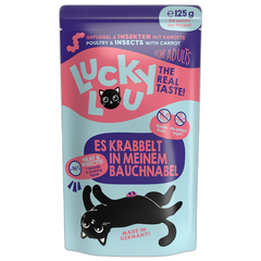 Lucky Lou PB Lifestage Adult Geflügel + Insekten 125 g