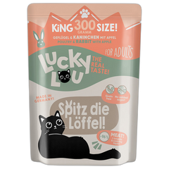 Lucky Lou PB Lifestage Adult Geflügel + Kaninchen 300 g