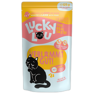Lucky Lou PB Lifestage Adult Geflügel + Lamm 125 g