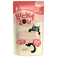 Lucky Lou Lifestage Kitten Geflügel 125 g