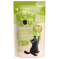 Lucky Lou PB Lifestage Kitten Geflügel + Rind 125 g