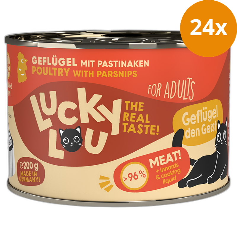 Lucky Lou Dose Lifestage Adult Geflügel 200 g