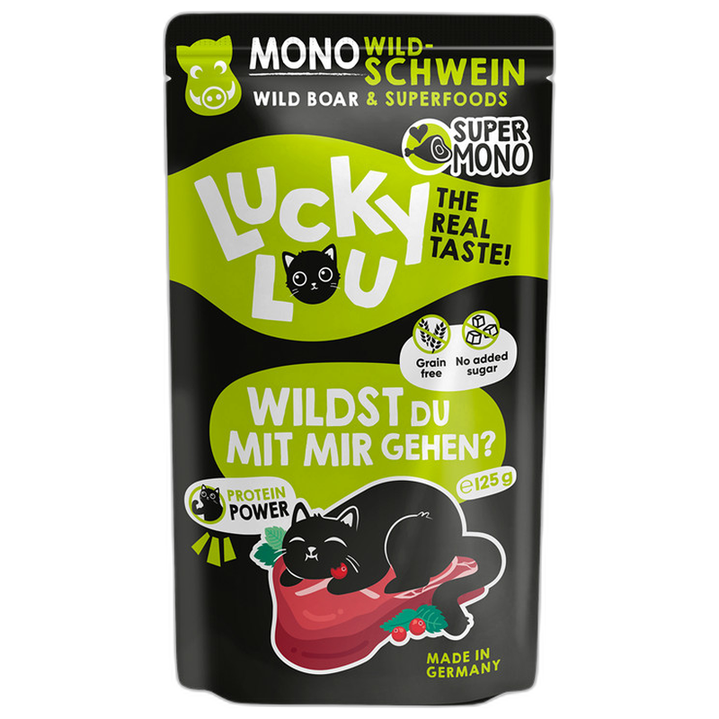 Lucky Lou SuperMono Wildschwein 125 g