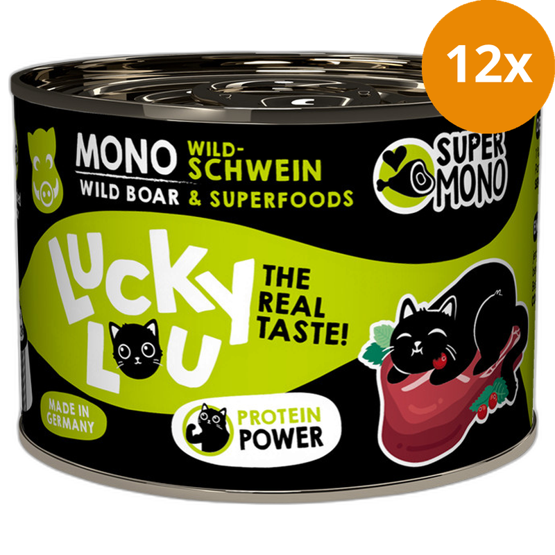 Lucky Lou SuperMono Wildschwein 200 g