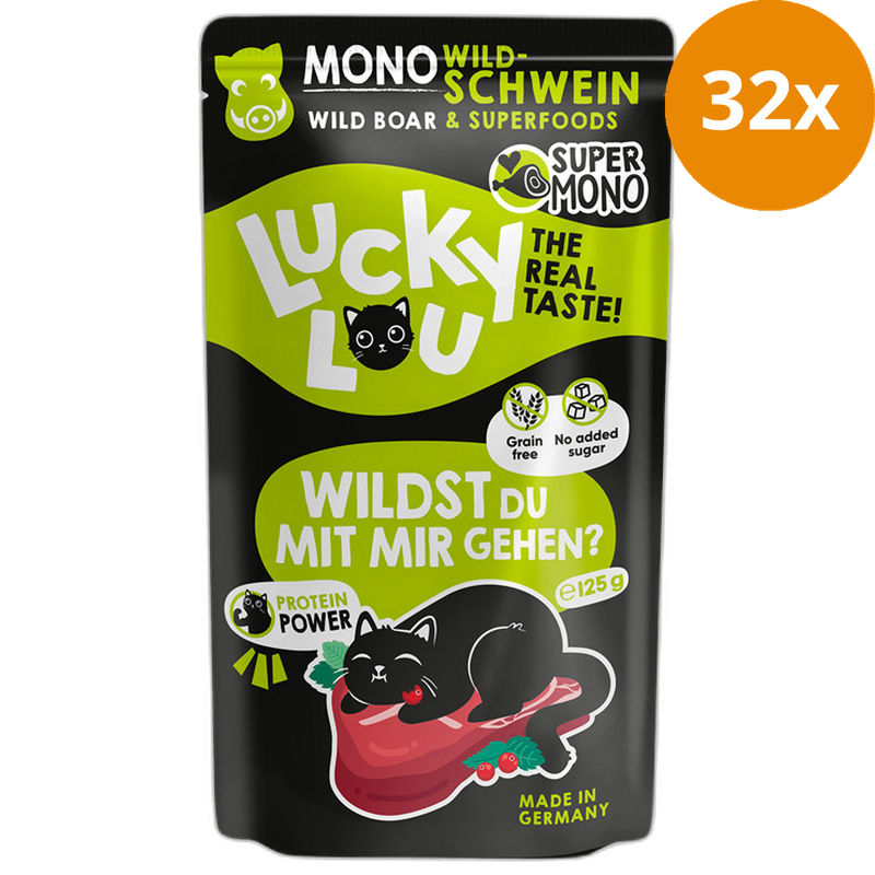 Lucky Lou SuperMono Wildschwein 125 g