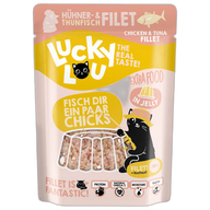Lucky Lou Extra Food Thunfisch- & Hühnerfilet in Gelee 70 g
