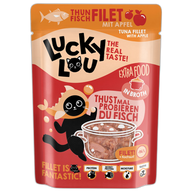 Lucky Lou Extra Food Thunfisch mit Apfel in Sud 70 g