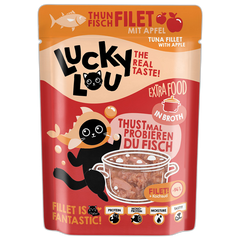 Lucky Lou Extra Food Thunfisch mit Apfel in Sud 70 g