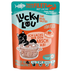 Lucky Lou Extra Food Thunfisch & Lachs in Sud 70 g
