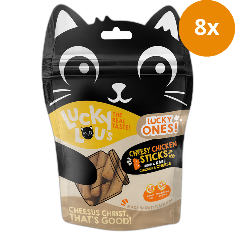 Lucky Lou Lucky Ones Sticks Käse & Huhn 50 g