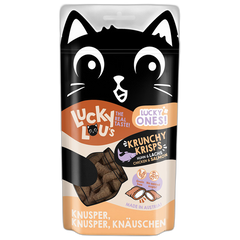 Lucky Lou Lucky Ones Krunchy Krisps Huhn&Lachs 60 g