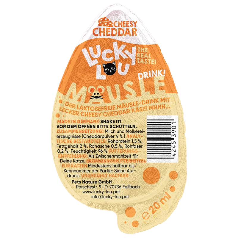 Lucky Lou Drink-Snack Mäusle Cheddar