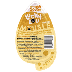 Lucky Lou Drink-Snack Mäusle Gouda