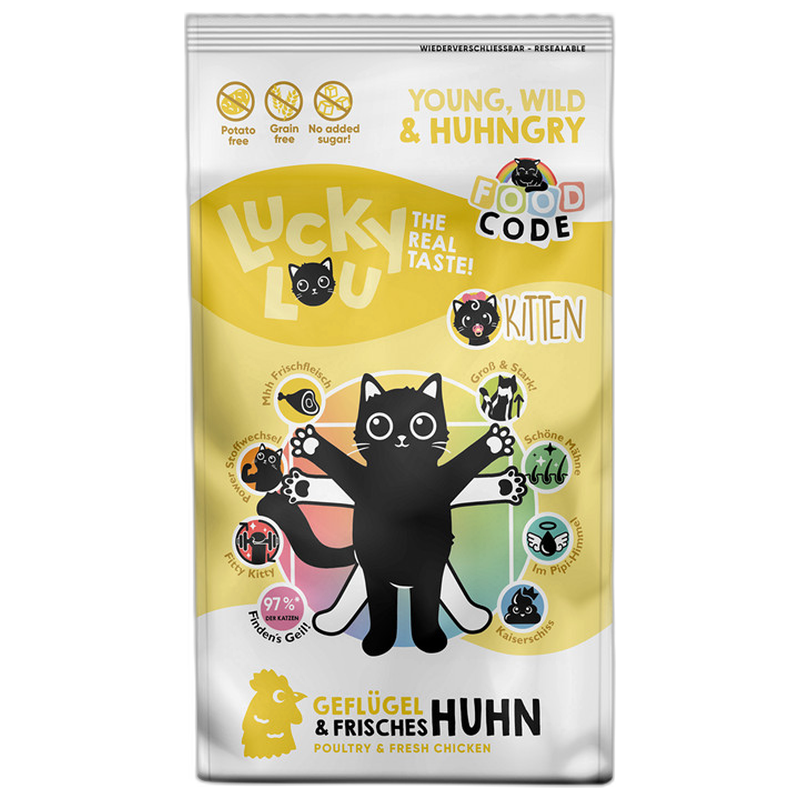 Lucky Lou Kitten Geflügel & Huhn