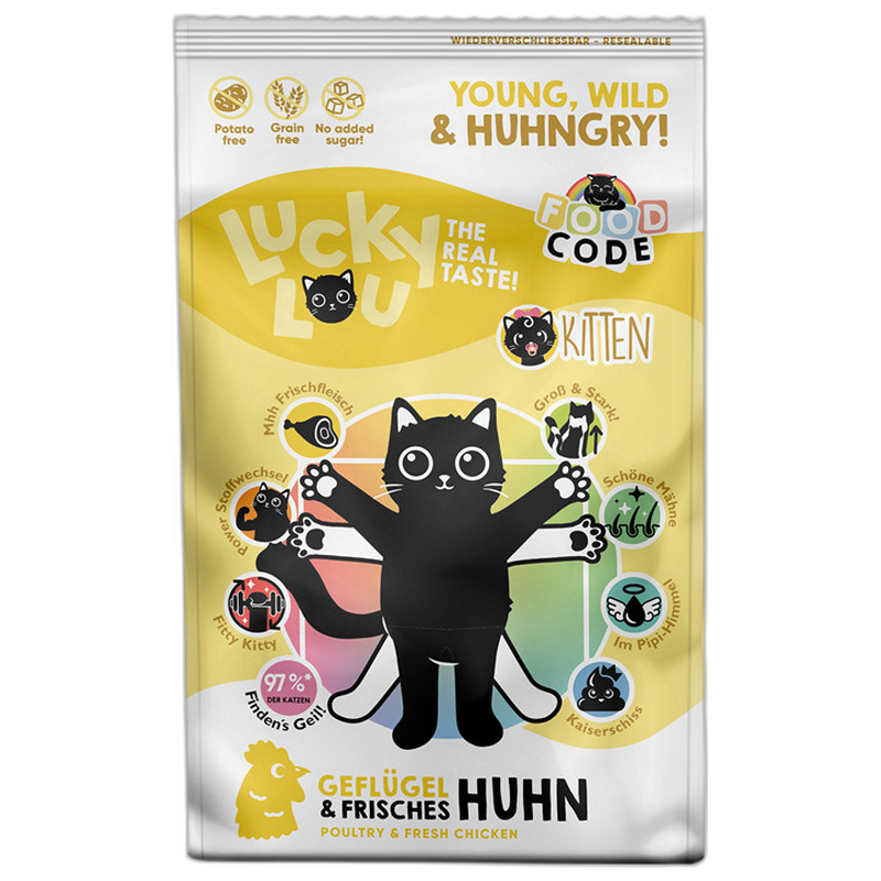 Lucky Lou Kitten Geflügel & Huhn