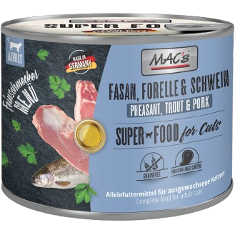 MAC's Cat Feinschmecker Fasan, Forelle & Schwein 200g