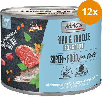 MAC's Cat Feinschmecker Rind & Forelle 200 g