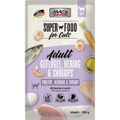 MAC's Cat Pouch Geflügel, Hering & Shrimps 100 g