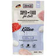 MACs Cat Pouch Kitten Rind & Geflügel 100 g