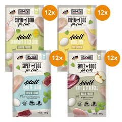 MAC’s Cat Pouch Kombipaket 100 g – Geflügel & Fleisch Mix
