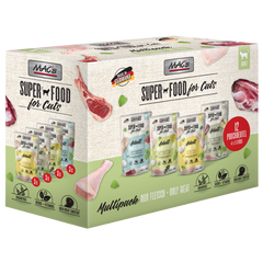 MAC's Cat Pouch Pack Multipack Fleisch 12x100g
