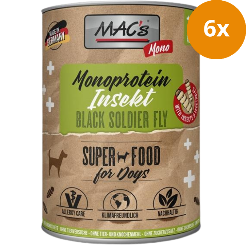 MAC's Dog Mono Insekten 750 g