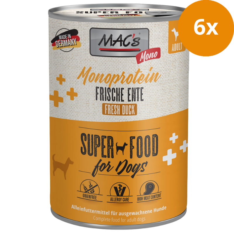 MAC's Dog Monoprotein Ente 400 g
