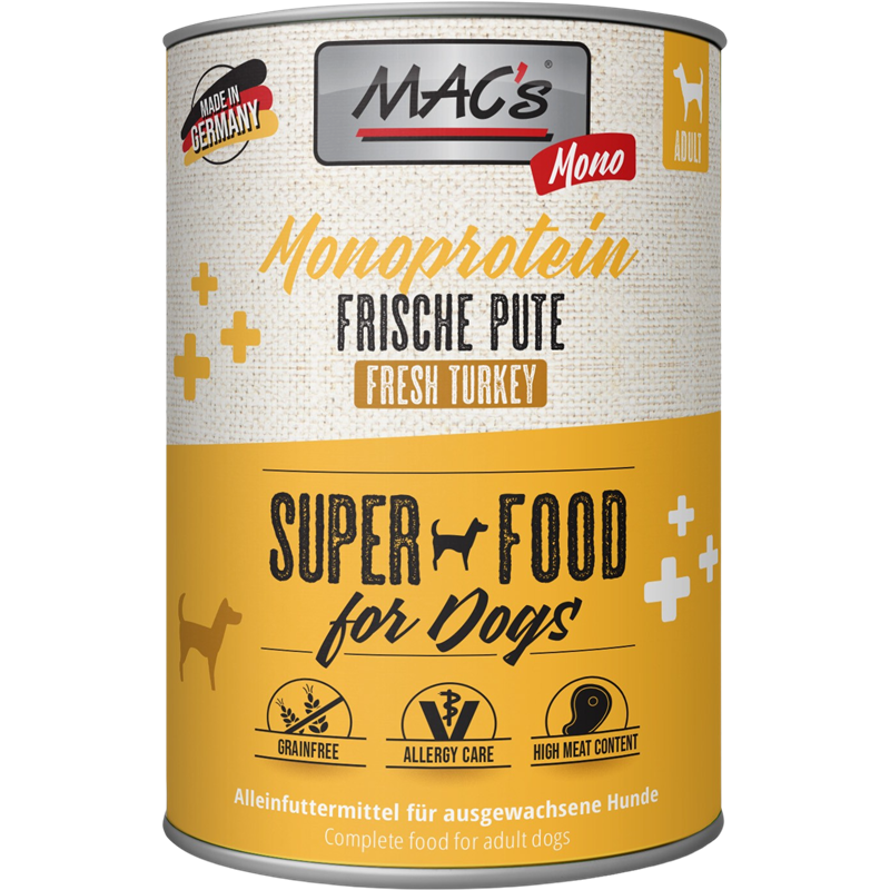 MAC's Dog Monoprotein Pute 400 g