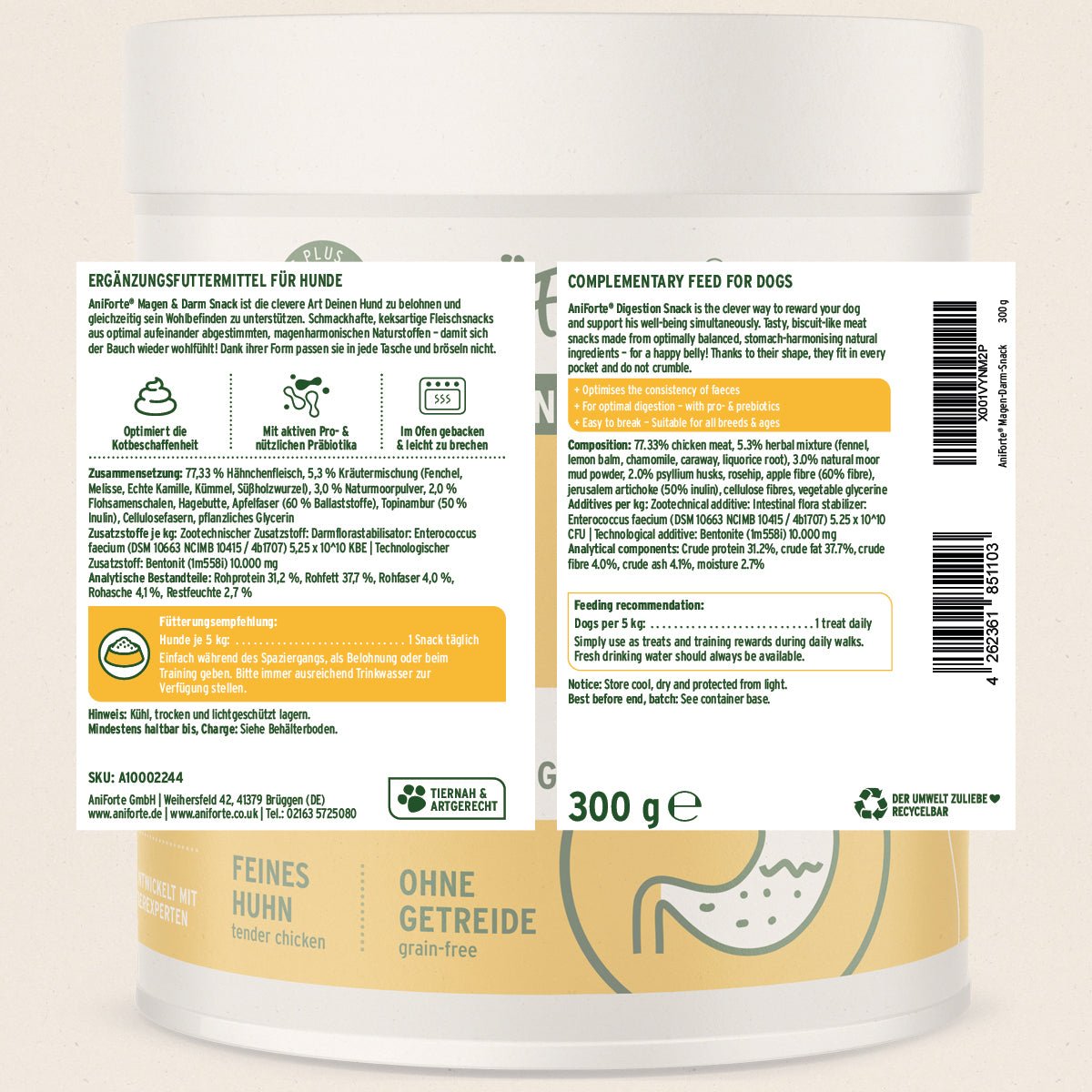 AniForte Magen & Darm Snack 300 g