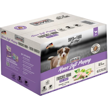 MAC's Dog Mono Soft Puppy Frisches Huhn