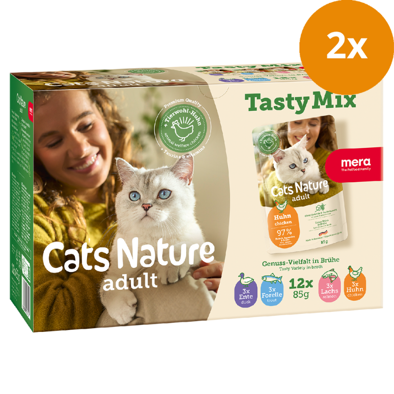 Mera Cat Nature Tasty Mix 12 x 85 g