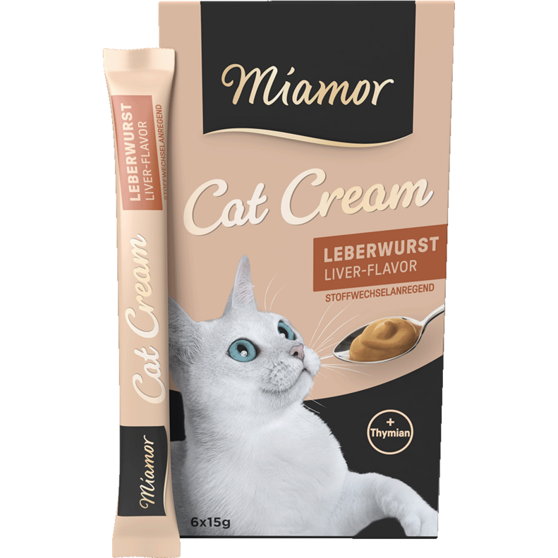 Miamor Cat Cream Leberwurst–Cream 90 g
