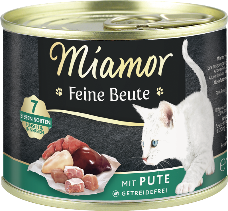 Miamor Dose Feine Beute Pute 185 g