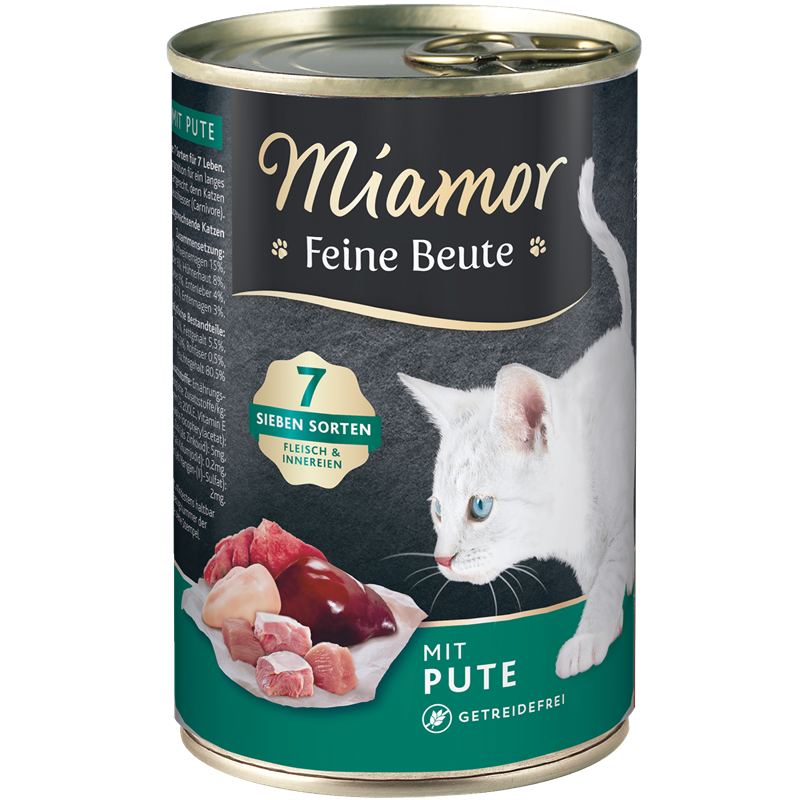 Miamor Dose Feine Beute Pute 400 g