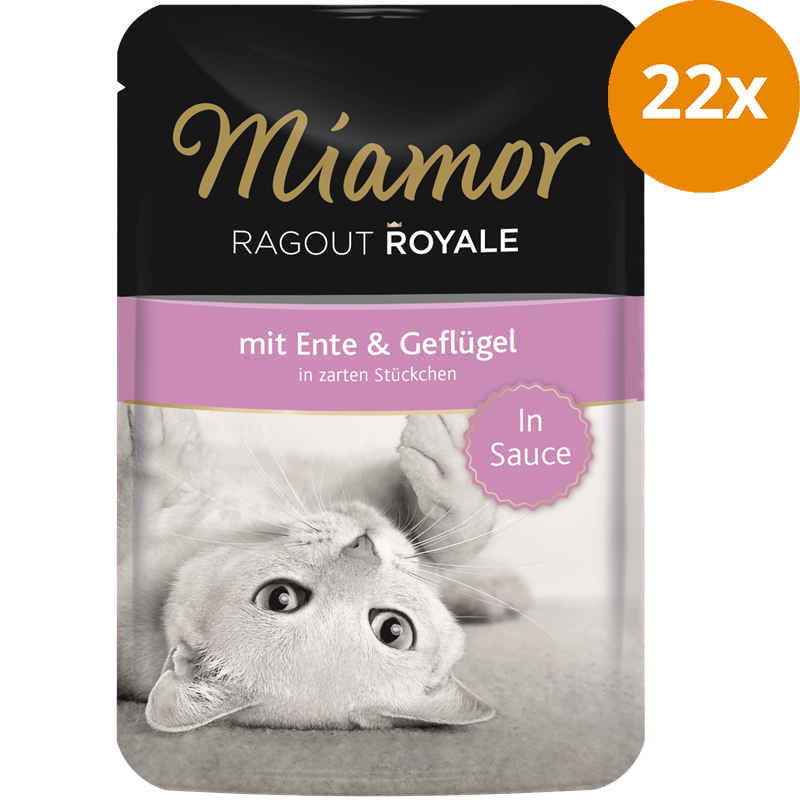 Miamor Ragout Royale in Sauce Ente & Geflügel 100 g