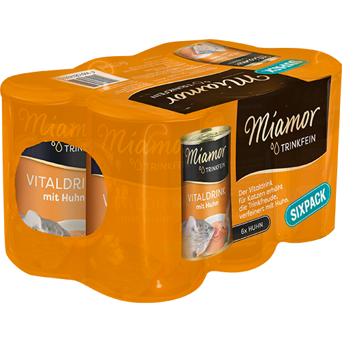 Miamor Trinkfein Vitaldrink Huhn Sixpack 810 g